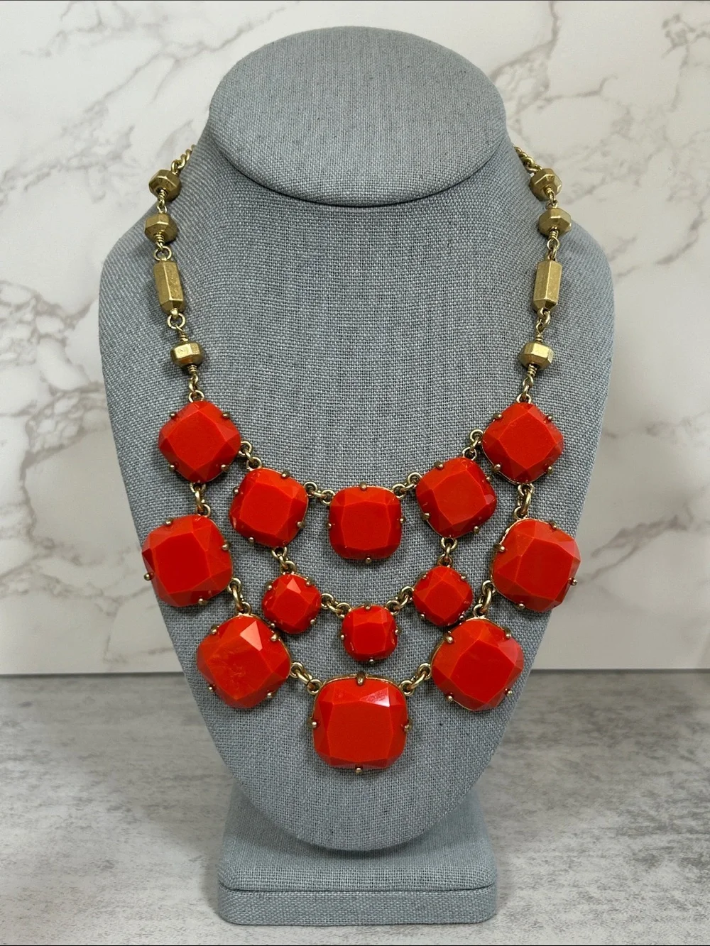 Stella & Dot vibrant reddish